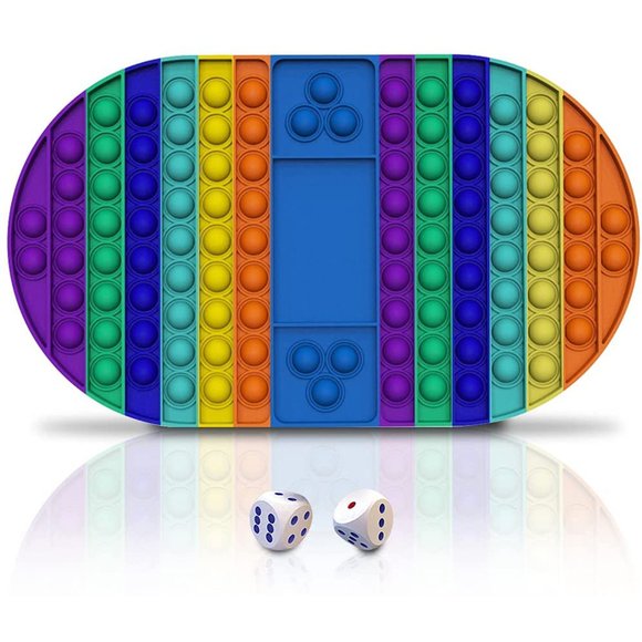 Big Pop Game Board With Dice Fidget Toy - Picture 1 of 8